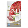 N&D dog Quinoa GF Adult mini, neutered, duck, broccoli & asparagus 0,8 kg 800g