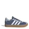 adidas VL Court 3.0 Shoes Junior Boys Blue/Gum 4 (36.7)