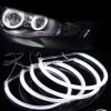 4x CCFL Krúžky BMW ANGEL EYES BMW E46 Anjelské oči 131mm biele