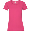 Fruit of the Loom Tričko Lady-Fit Valueweight T, krátký rukáv, dámské COT16137231003-fuchsia L Fuchsia