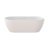 Ravak FREEDOM O TEC voľne stojacá akrylátová vaňa 170 x 70 cm 170 x 77 cm alabaster pink CD41600000