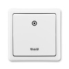 Tlačidlo ABB Classic 3553-93289 B1, radenie 1/0So, s orientačnou tlejivkou