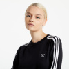 Tričko adidas 3-Stripes Longsleeve Tee Black L/44 L/44