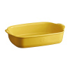 Žltá keramická obdĺžniková zapekacia misa Emile Henry Ultime, 29 × 19 cm