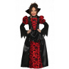 KOSTÝM UPÍRKA DIEVČATKO GOTYK HALLOWEEN 146