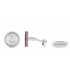 Tommy Hilfiger Moderné oceľové manžetové gombíky Kotva 2790701