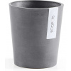 Ecopots Kvetináč na orchidey Morinda (sivý) - Ø 14 cm, výška 16 cm
