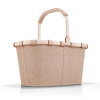 Reisenthel Carrybag Frame košík na nákupy a piknik 48 cm Twist Coffee
