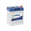 Akumulátor 12V 40Ah/330A ľavý 187x127x227 Blue Dynamic svorky + 12.7mm - 11.1mm VARTA AKUMULATORY/BATTERIES