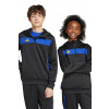 Detská mikina adidas Performance čierna farba, s kapucňou, vzorovaná, JX2230 128