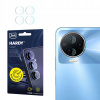 4x Hybridné sklo na objektív fotoaparátu pre Infinix Note 12 2023 3mk Hardy Fusion Lens