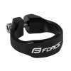 Objímka sedlovky FORCE na imbus - Al - rôzne farby Čierna 34,9mm