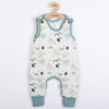 Dojčenské zateplené dupačky New Baby Šťastné Sloníky zelená - 62 (3-6m)
