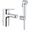 GROHE BauEdge Páková umývadlová batéria so sprškou, DN 15 S-Size - 23757000 23757000
