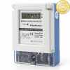 Qoltec 50900 Třífázové elektronické počítadlo | měřič spotřeby energie na DIN lištu | 400V | LCD | 4P