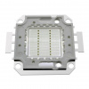 SMD LED Dióda 20W, Zelená 520-525nm
