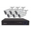Securia Pro IP kamerový systém NVR6CHV8S-W smart SONY, biely Nahrávanie: 6TB disk