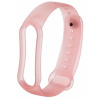 Remienok pre Mi Band 3 4 5 6 Xiaomi 15-20mm ružový