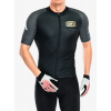 Cyklodres 100% Exceeda Jersey - black/charcoal