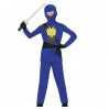 KOSTÝM MODRÝ NINJA NINJI KOSTÝM KOSTÝM PRE CHLAPCOV HALLOWEEN 116