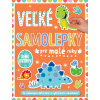 Dino ostrov - Veľké samolepky pre malé ruky