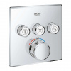 Grohe Grohtherm SmartControl Termostatická batéria pod omietku, 3 ventily, chróm 29126000-GR