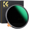 Šedý filter K&F Concept Fader ND2-ND400 Nano-X 8k 72 mm
