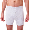 Bellinda Boxerky jednobarevné COTTON BOXER BU858765 - šedá - XL