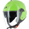 Prilba na motorku ASTONE Minijet Monocolor green - XS (53/54)
