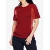 Dámsky cyklodres Smartwool Mountain Bike Short Sleeve Jersey - currant