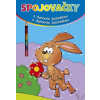Spojovačky s dúhovou pastelkou zajac