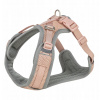 Trixie Postroj pro psy Premium FlexMesh růžový, M: 58–80 cm/20 mm, vhodný pro mopsy a buldoky