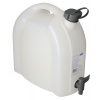 Kanister z plastu, priesvitné, s výpustným ventilom, 10 l