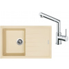 Set Sinks (dřez Best 780 Sahara 50 + baterie Mix 350 P Chrom - lesklý) ACRB78050M350P