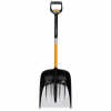 Fiskars Lopata na sneh, teleskopická, pracovná šírka: 36,2 cm, hliník, plast, 1057188