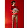 Detské nohavice Mayoral slim fit basic 582.7D.Junior.9BYA béžová 128