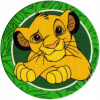 CUKROVÁ TLAČ jedlý obrázok na tortu Cukrová hmota Simba Leví kráľ + MENO TEXT