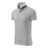 Malfini Premium COLLAR UP 256 Polokošeľa pánska S, Strieborno sivá