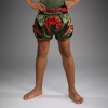 DĚTSKÉ Muay Thai šortky Venum Inferno - Army Green/Orange Velikost: 12 years