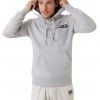 Pánske mikiny Björn Borg Sthlm Hoodie - light gray melange - Sivý (M)