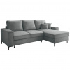 Livetastic ROHOVÁ SEDACIA SÚPRAVA, textil, antracitová - Online Only obývacie izby - 002310021719