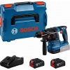 BOSCH GBH 18V-22 X PROFESSIONAL Vŕtacie kladivo s ONECHUCK, L-BOXX, 2×GBA 4.0Ah 0611924101