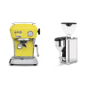 Ascaso Dream ONE, Sun Yellow + Rocket Espresso GIANNINO, chrome/black