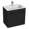 Jika Cube umývadlová skrinka 65x43 cm s umývadlom,2 dvierka,Antracit H4536011763521