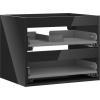 Mexen Box-A korpus skrinky pod umývadlo 60 cm, 2 zásuvky, čierny lesk - 91AX0-0600-470-2-70