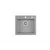Granitový drez Teka CLIVO 50 S-TQ 1B Hliníkovo šedá