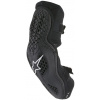 Chrániče lakťov SEQUENCE, ALPINESTARS (čierne / červené, pár, veľ. S / M)