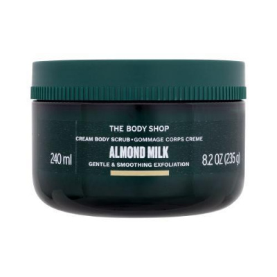 The Body Shop Almond Milk Cream Body Scrub krémový telový peeling 240 ml pre ženy