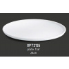 Tanier plytký rovný 26 cm OPTIMO white glazed (OPTIMO white glazed)