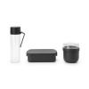 Brabantia Raňajkový/obedový set Brabantia MAKE&TAKE SET/3ks tmavo šedý